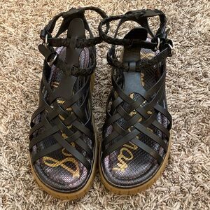 Sam Edelman Crisscrossed Gladiator Sandals